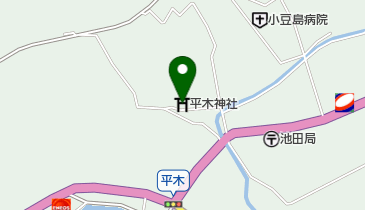 平木神社の地図画像