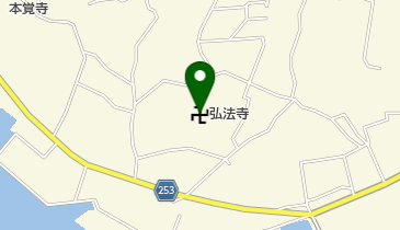 弘法寺の地図画像