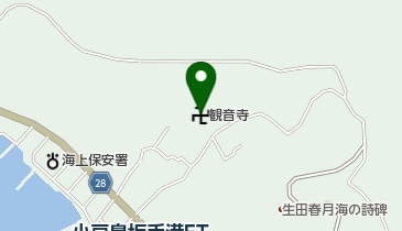 観音寺の地図画像