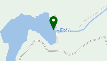 吉田ダムの地図画像
