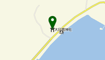 大巳貴神社の地図画像