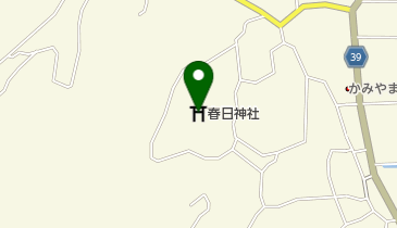 春日神社の地図画像