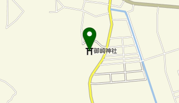 御崎神社の地図画像