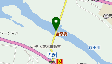 宮原橋の地図画像