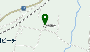 光明寺の地図画像