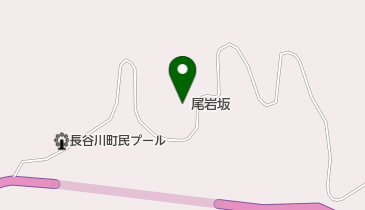 尾岩坂の地図画像