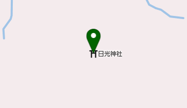日光神社の地図画像