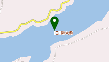旧川津大橋の地図画像