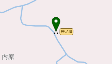 笹ノ滝の地図画像