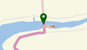 大小井橋の地図画像