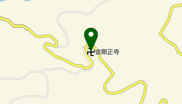 金剛正寺の地図画像