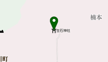 生石神社の地図画像