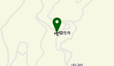 靈性寺の地図画像