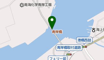 青岸橋の地図画像