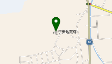 子安地蔵尊の地図画像
