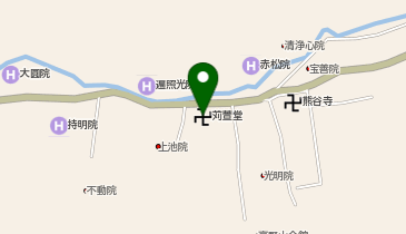 苅萱堂の地図画像