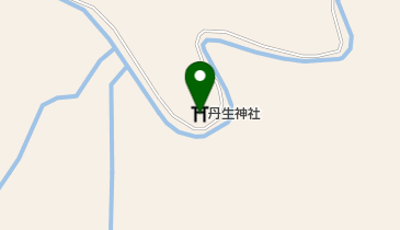 丹生神社の地図画像