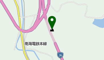 金谷山の地図画像