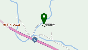 圓明寺の地図画像
