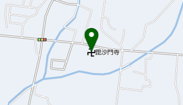 毘沙門寺の地図画像