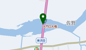 大門口大橋の地図画像