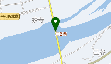 三谷橋の地図画像