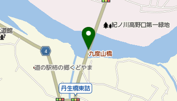 九度山橋の地図画像