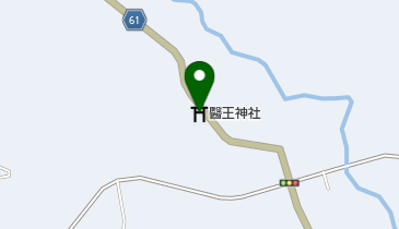 醫王神社の地図画像