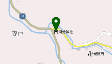 河分神社の地図画像