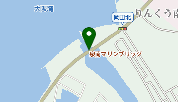 泉南マリンブリッジの地図画像