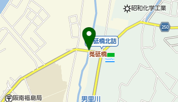 菟砥橋の地図画像