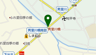 男里川橋の地図画像