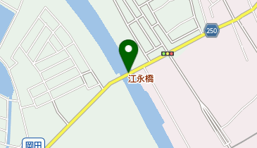 江永橋の地図画像