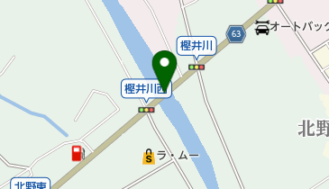 樫井川橋の地図画像
