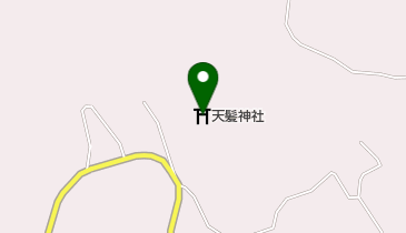 天髪神社の地図画像