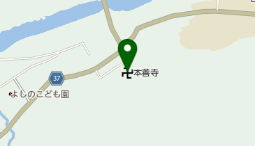 本善寺の地図画像