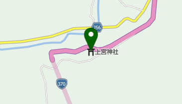 上宮神社の地図画像