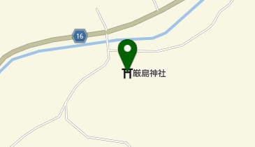 厳島神社の地図画像