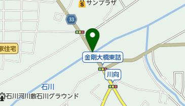 金剛大橋の地図画像