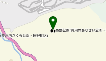 奥河内もみじ公園(河合寺地区)の地図画像
