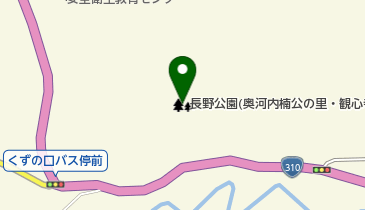 奥河内楠公の里(観心寺・丸山地区)の地図画像