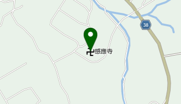 感應寺の地図画像
