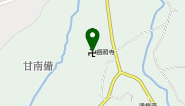 遍照寺の地図画像