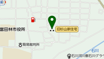 旧杉山家住宅の地図画像