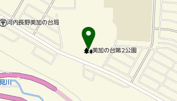 美加の台第2公園の地図画像