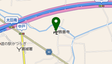 教善寺の地図画像