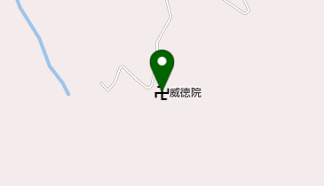 威徳院の地図画像