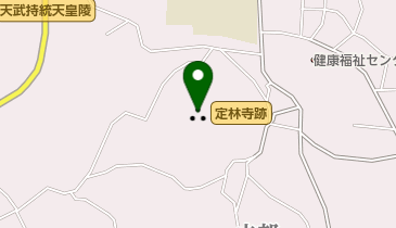 定林寺跡の地図画像
