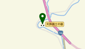 天誅義士の墓の地図画像