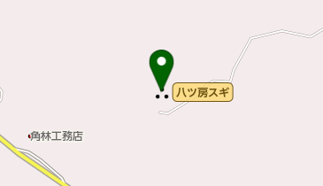 八ツ房スギの地図画像